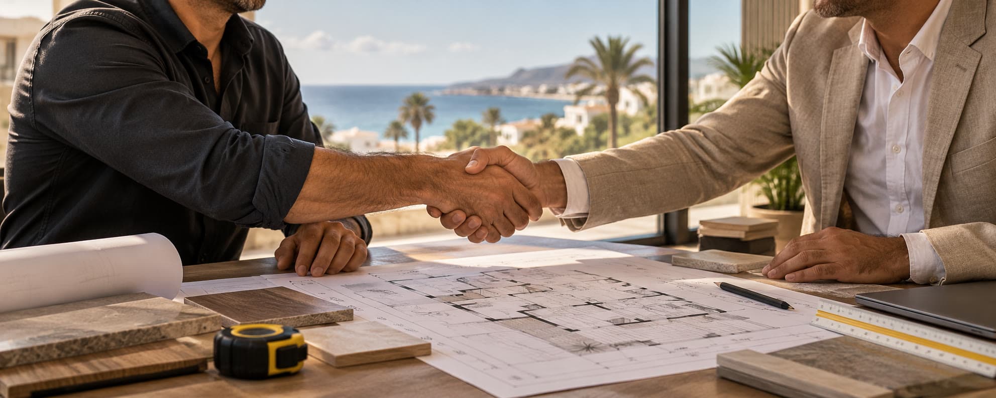 Edil New Project — una stretta di mano sui progetti, Tenerife Sud